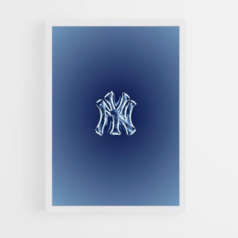 Poster Bronx Blue – affiche Baseball (vue 3)